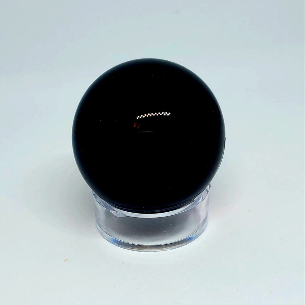 Natural Obsidian Stone Sphere